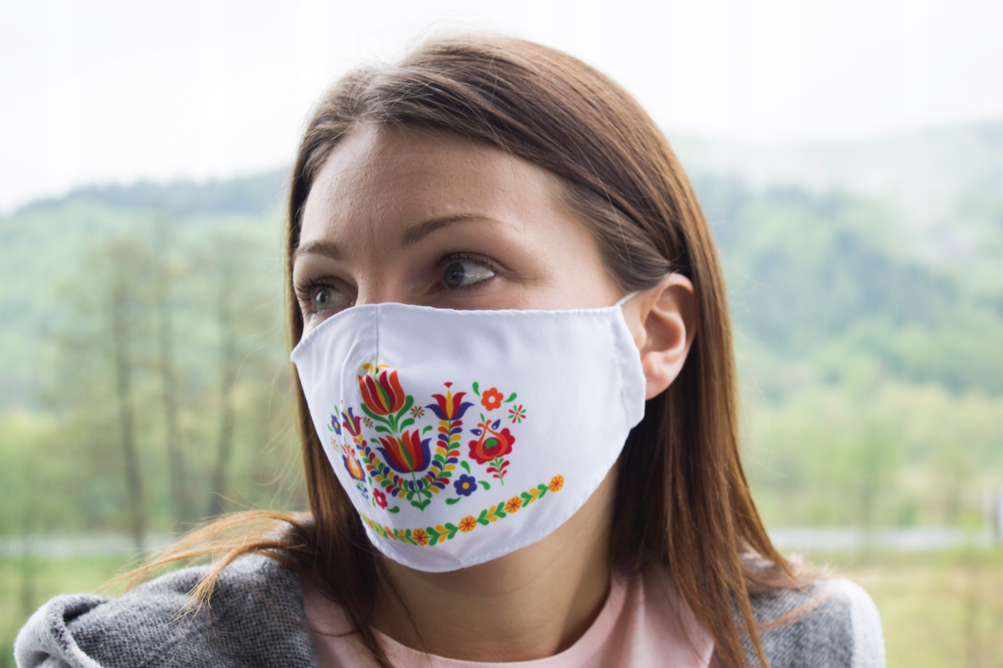 Maseczka Maska Bawełna Streetwear 2-warstwowa Liczba sztuk 1 szt.