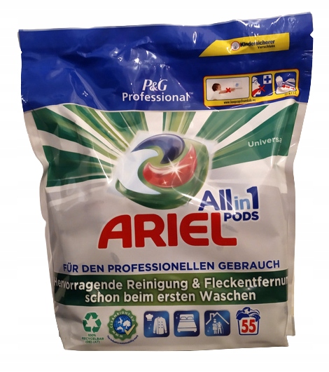 

Ariel Professional kapsułki do universal 55 sztuk
