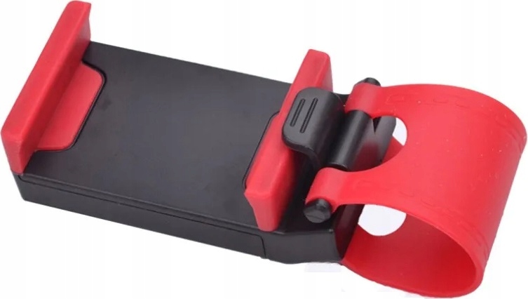 Mocny Uchwyt Samochodowy Na Kierownicę Telefon Gps Klips Regulowany Do Auta