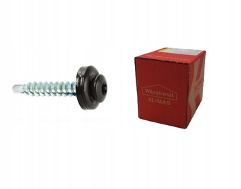 Wkręt-met samovrtný šroub s Epdm podložkou RAL8019 4,8x35mm 250kusů
