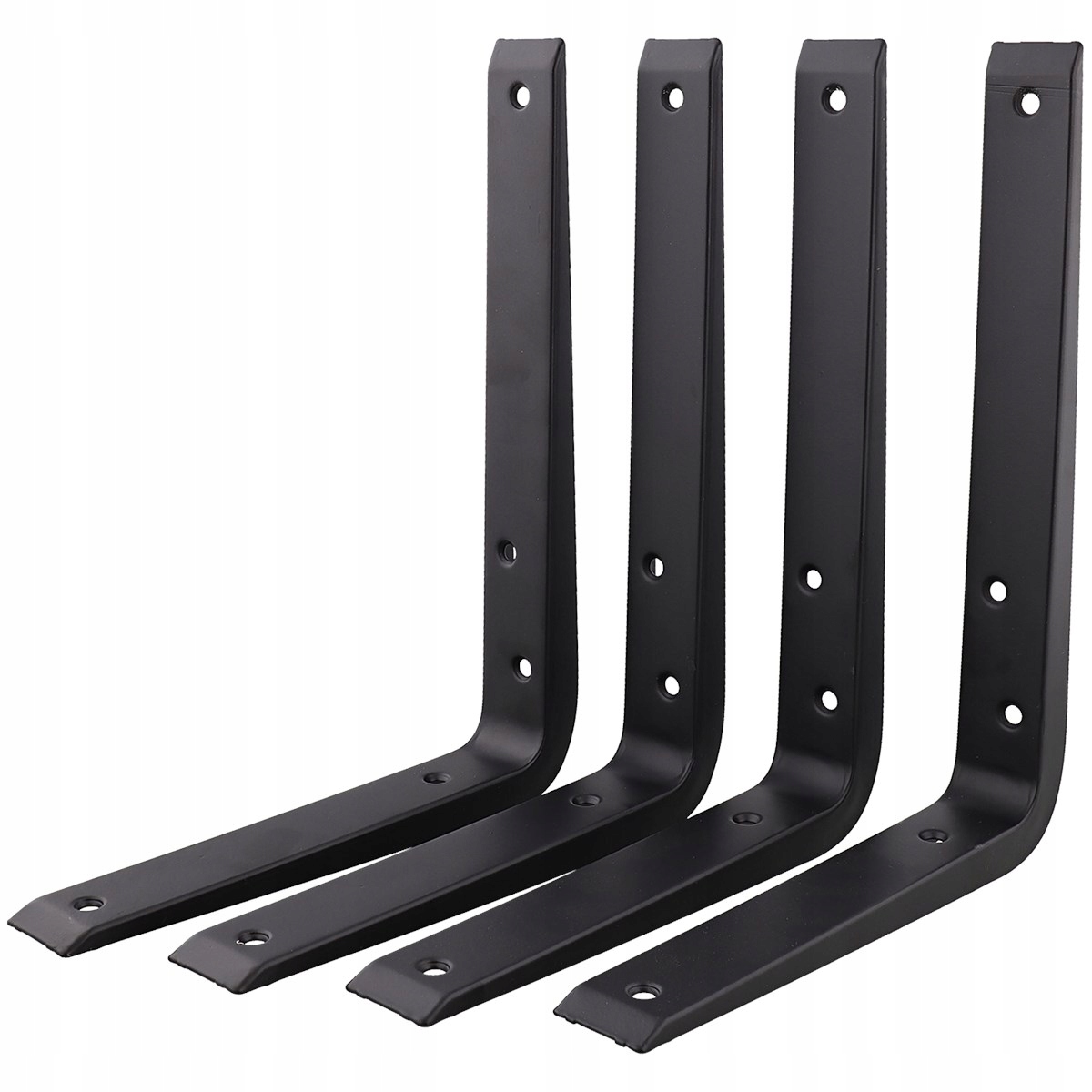 

Wspornik Półki 20X25 CM 4 Szt Czarny