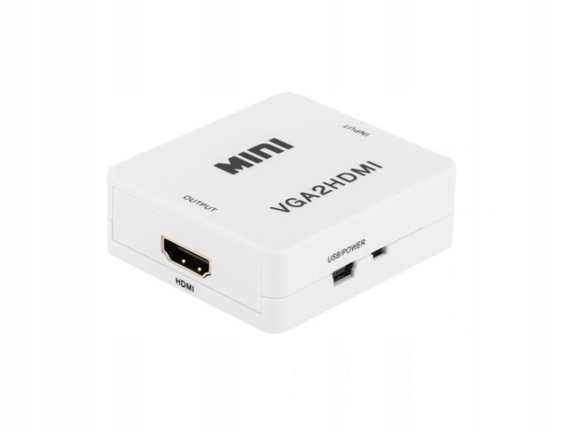 Konwerter sygnału gniazdo VGA - gniazdo HDMI
