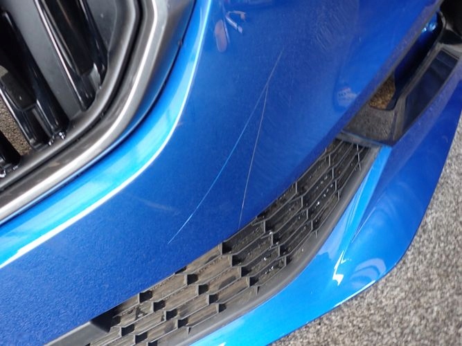 SKODA FABIA IV Frontstoßstange vorne air luft