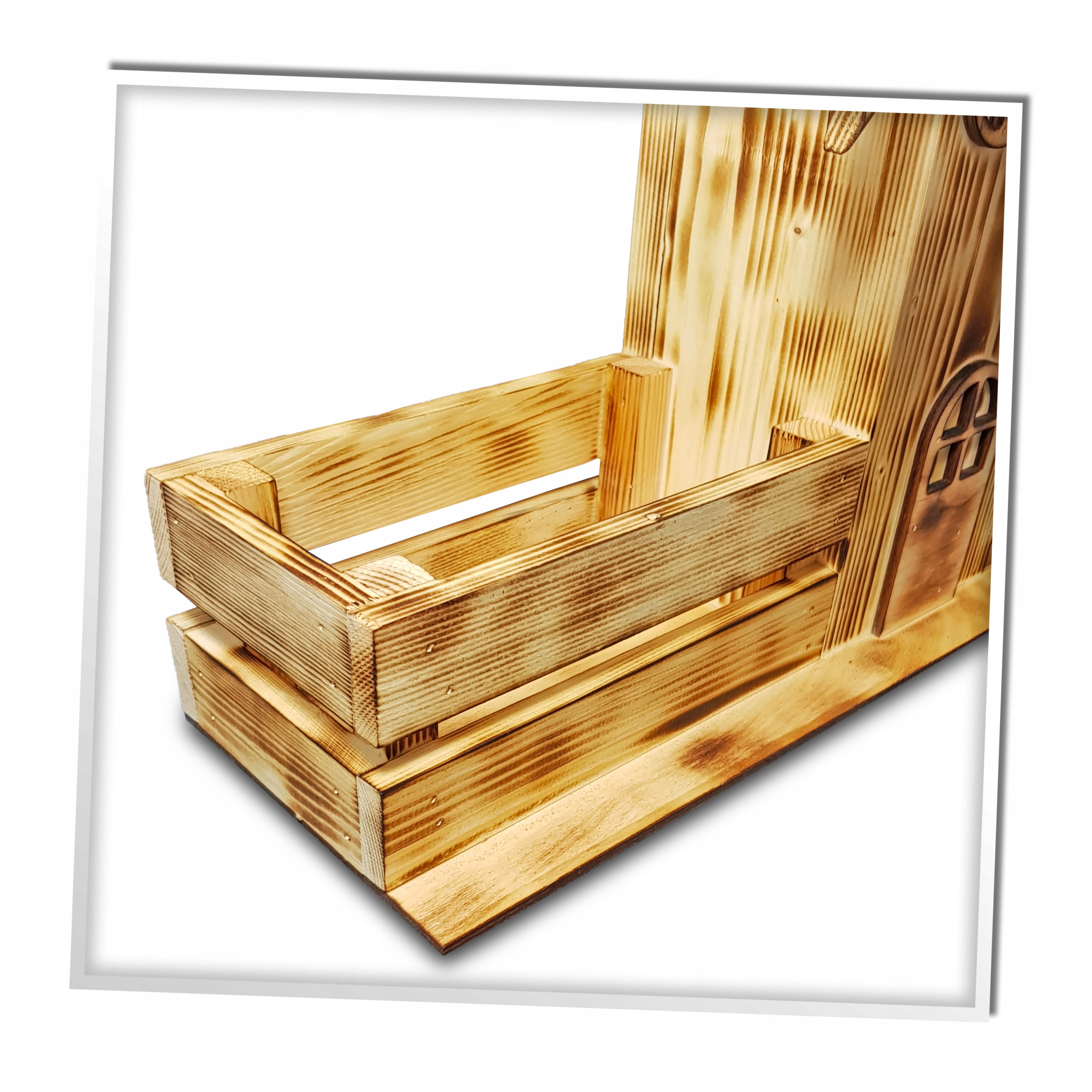 Drewniany WIATRAK OGRODOWY Osłonka 50cm PRODUCENT Kod producenta 835