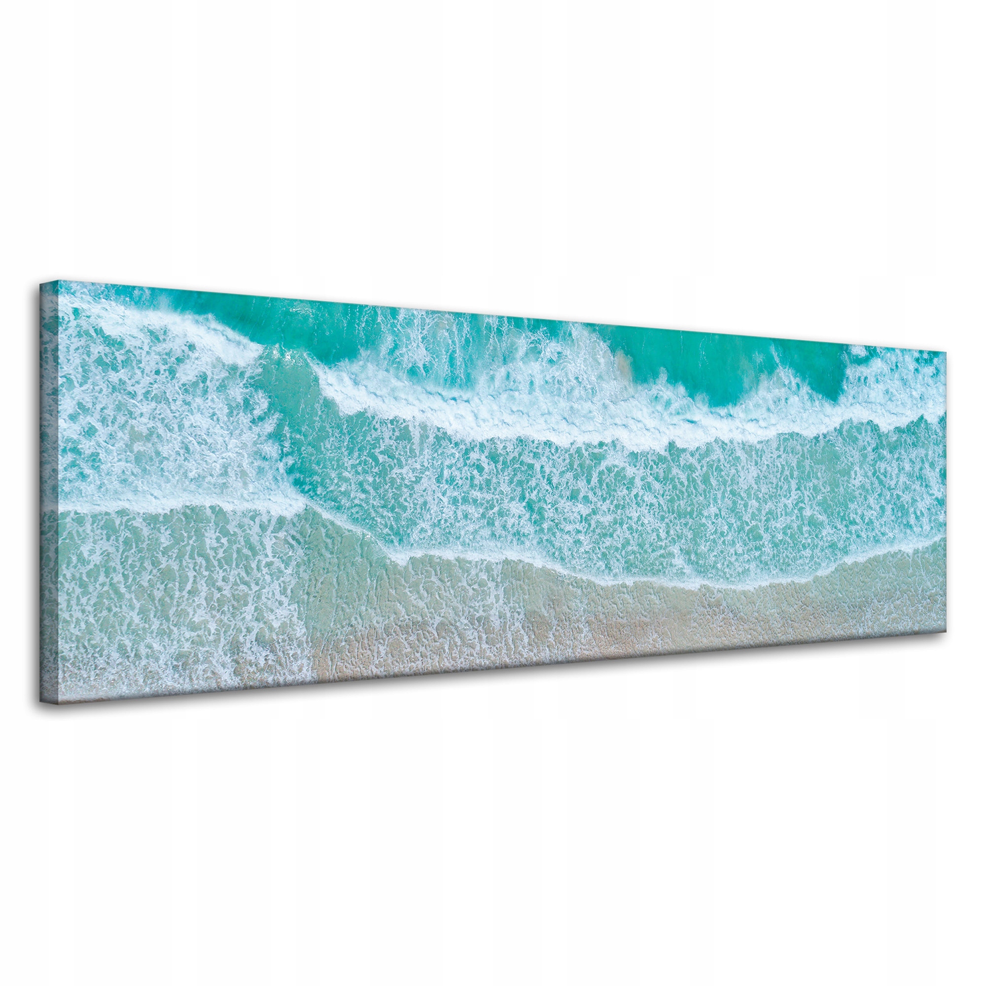 Obraz na plátně Moře Vlny Voda Pláž 120x40 cm Ideální jako dárek