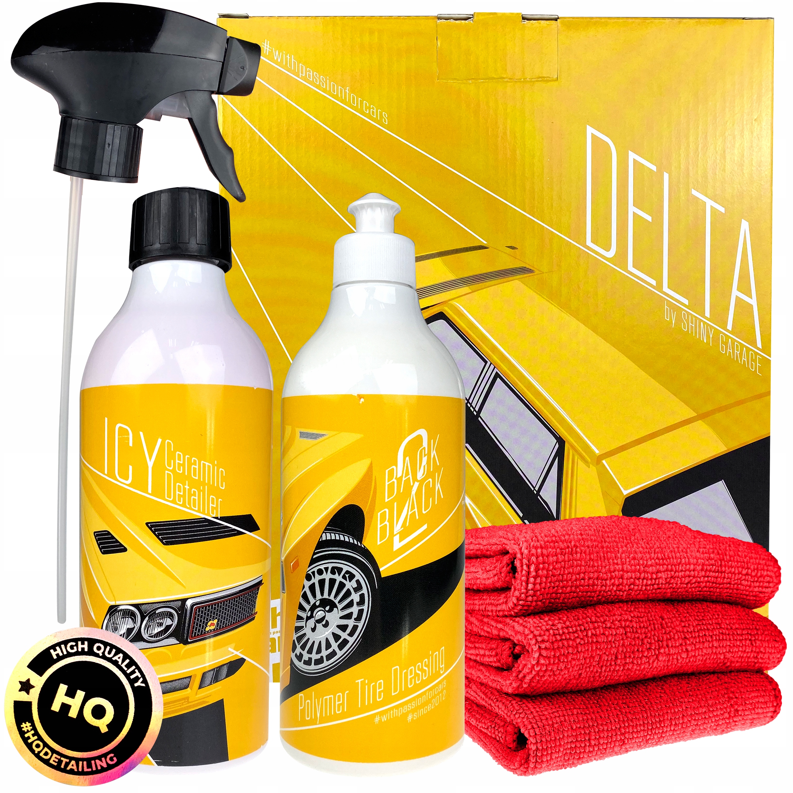 SHINY GARAGE Delta Kit Zestaw Auto Kosmetykow