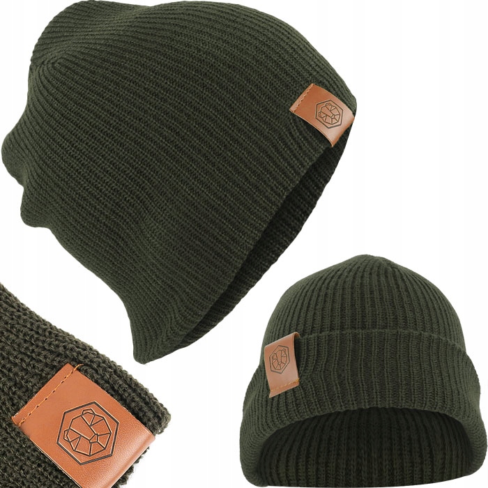 

Ciepła czapka na jesień/zimę złodziejka beanie