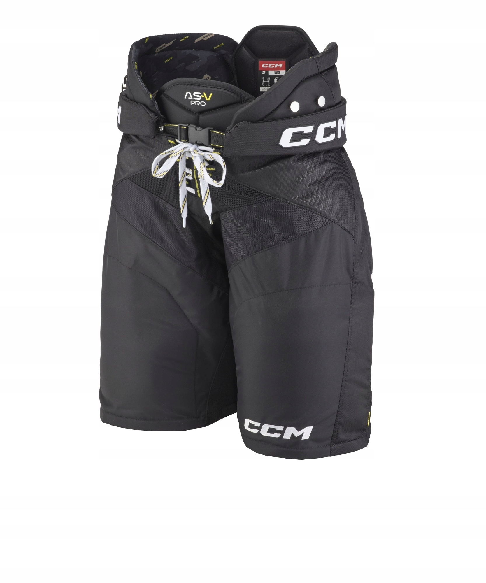 CCM Kalhoty CCM Tacks As-v Pro Velcro Sr, Senior, L, černá