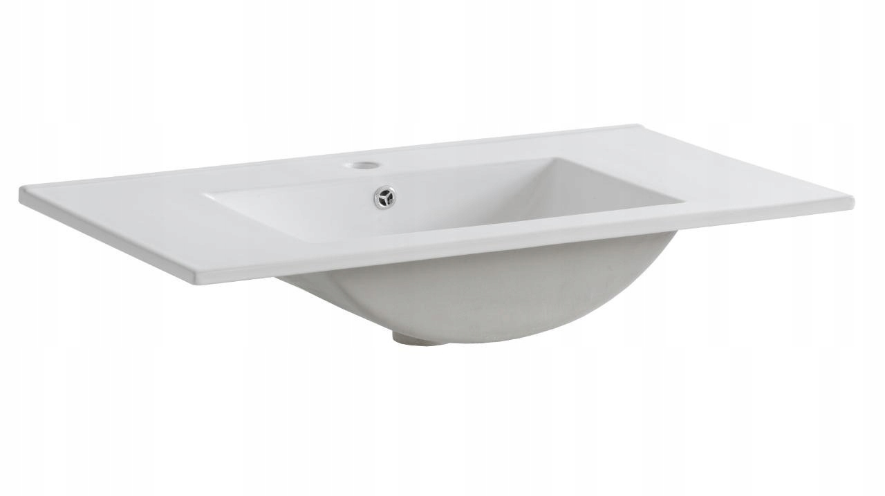 SZAFKA ŁAZIENKOWA Z UMYWALKĄ ARUBA 80CM CZARNY MAT Szerokość mebla 80 cm