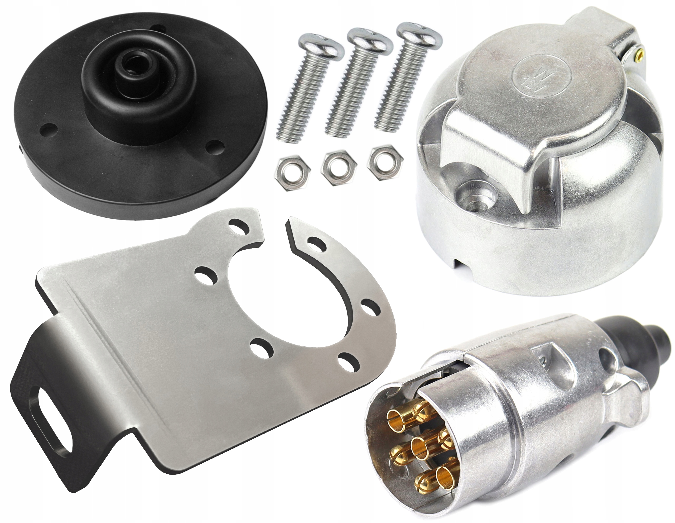 

Gniazdo Przyczepy Wtyczka +uszczelka +mocowanie