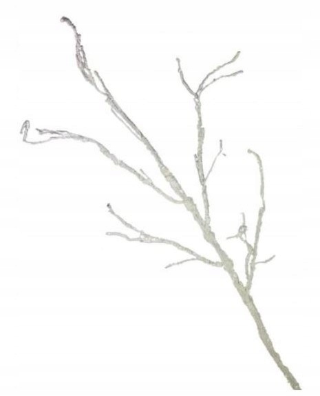 

Korzeń sztuczny gałązka ozdobna pianka Biały 80 cm