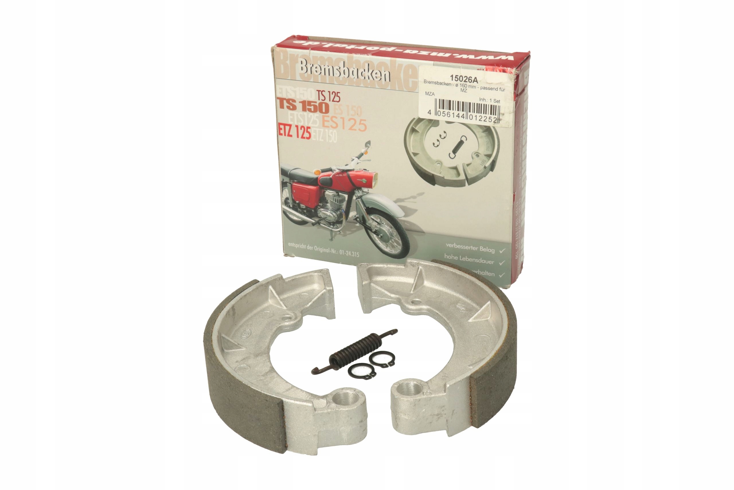 Szczęki hamulcowe MZA MZ ETZ 150