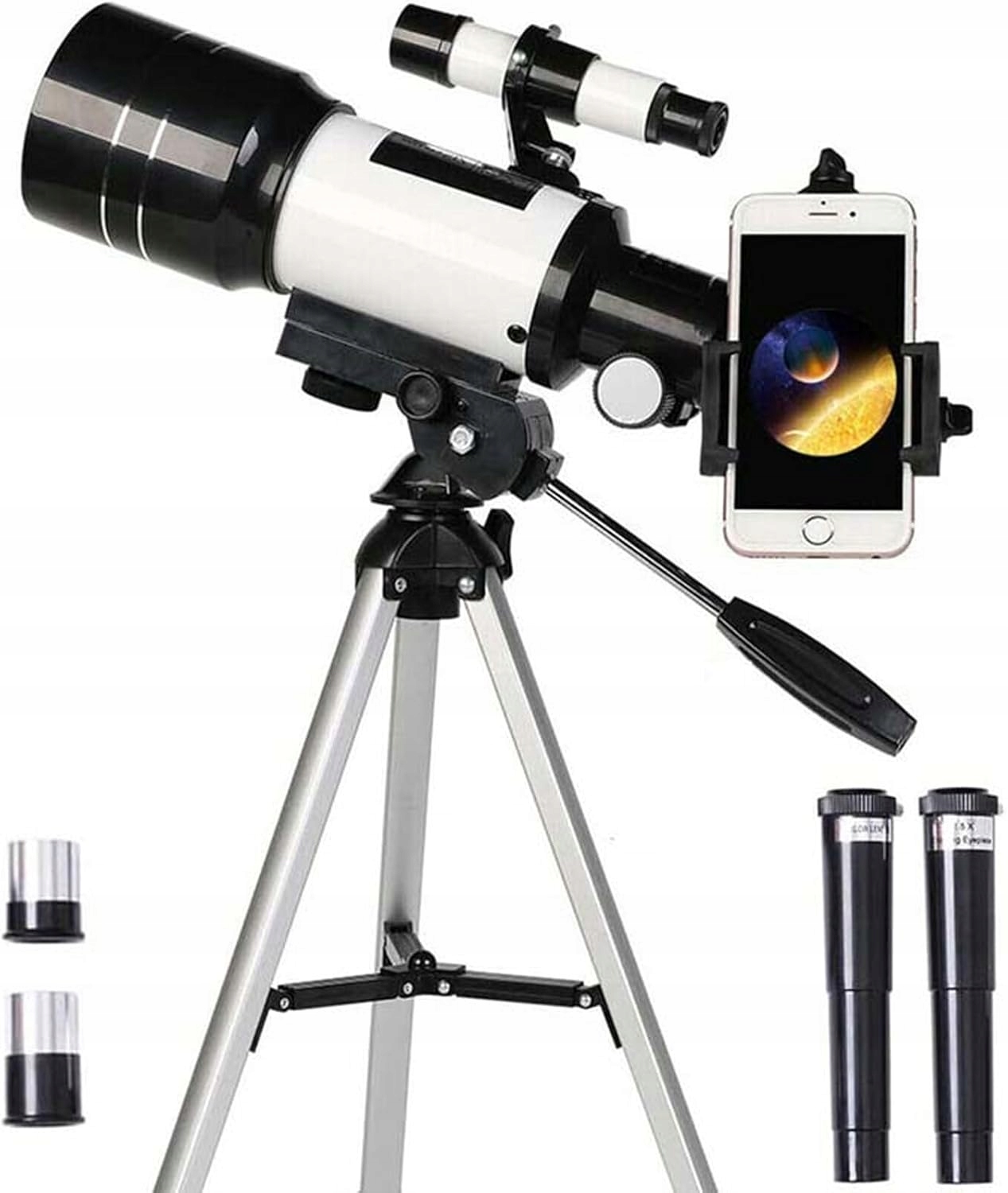 Dětský Astronomický Stativový Teleskop 15X–150X 70 MM