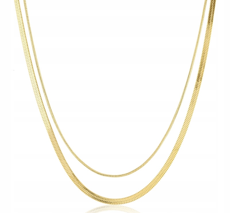 

Naszyjnik Złota Żmijka Double Stal 316 L Moonriver