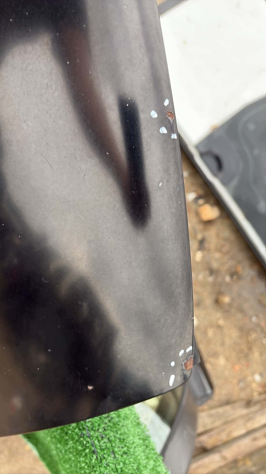 bonnet front front SAAB 95 9-5 black