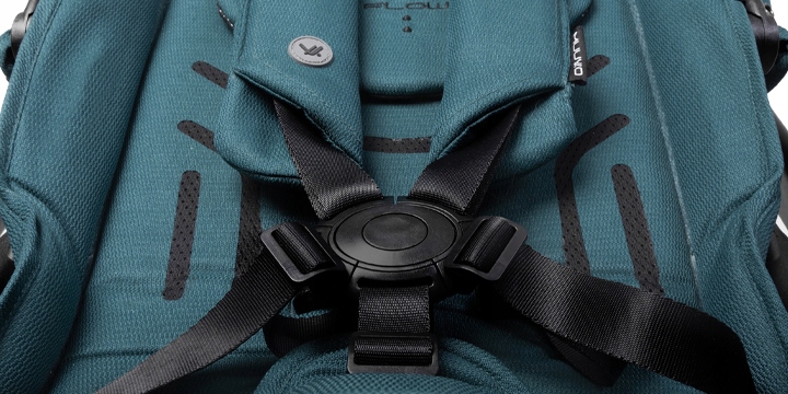 Muuvo Slick 2.0 wózek spacerowy, spacerówka Kolor czarny