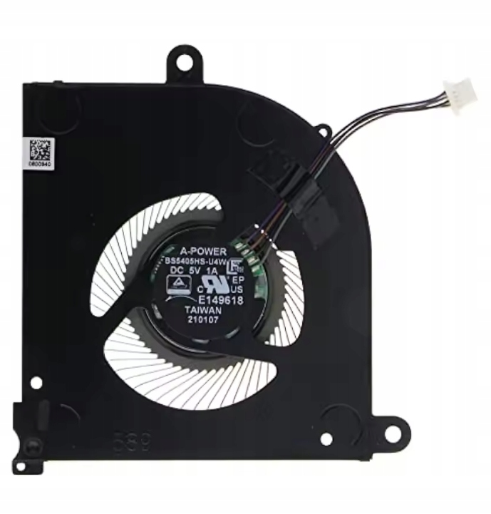 Ventilátor Cpu Msi Stealth 15M-A11UEK MS-1562 A11SEK A11SDK BS5405HS-U4W
