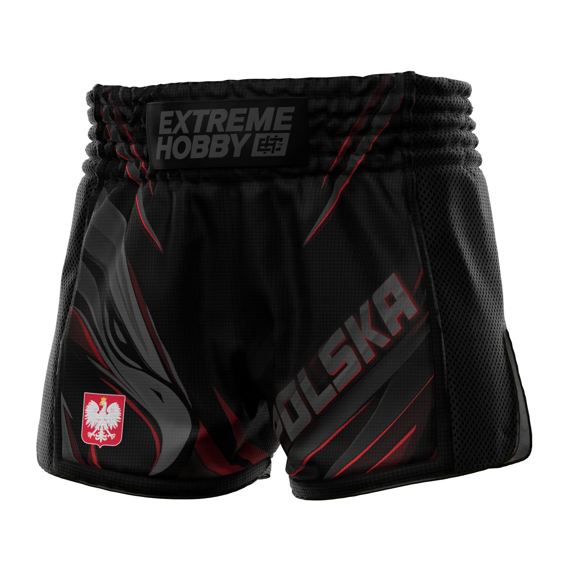 Spodenki Extreme Hobby Muay Thai męskie Polska Ultimate M Czarny