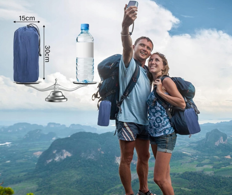 MATA SAMOPOMPUJĄCA KARIMATA 200x70x10CM Z PODUSZKĄ Model 200x70x10CM