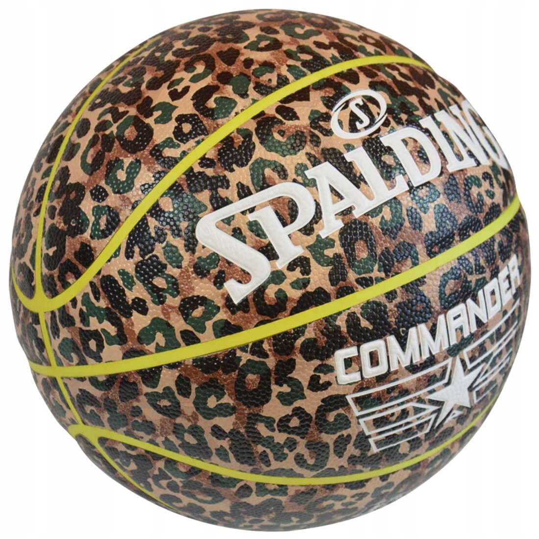 Piłka Spalding Commander In/Out Ball 76936Z Kolor dominujący beże i brązy