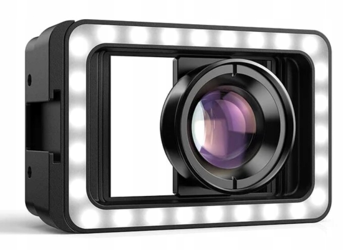 Makro objektiv 100 mm Hd pro iPhone Samsung Svítilna 40 Cri 95+