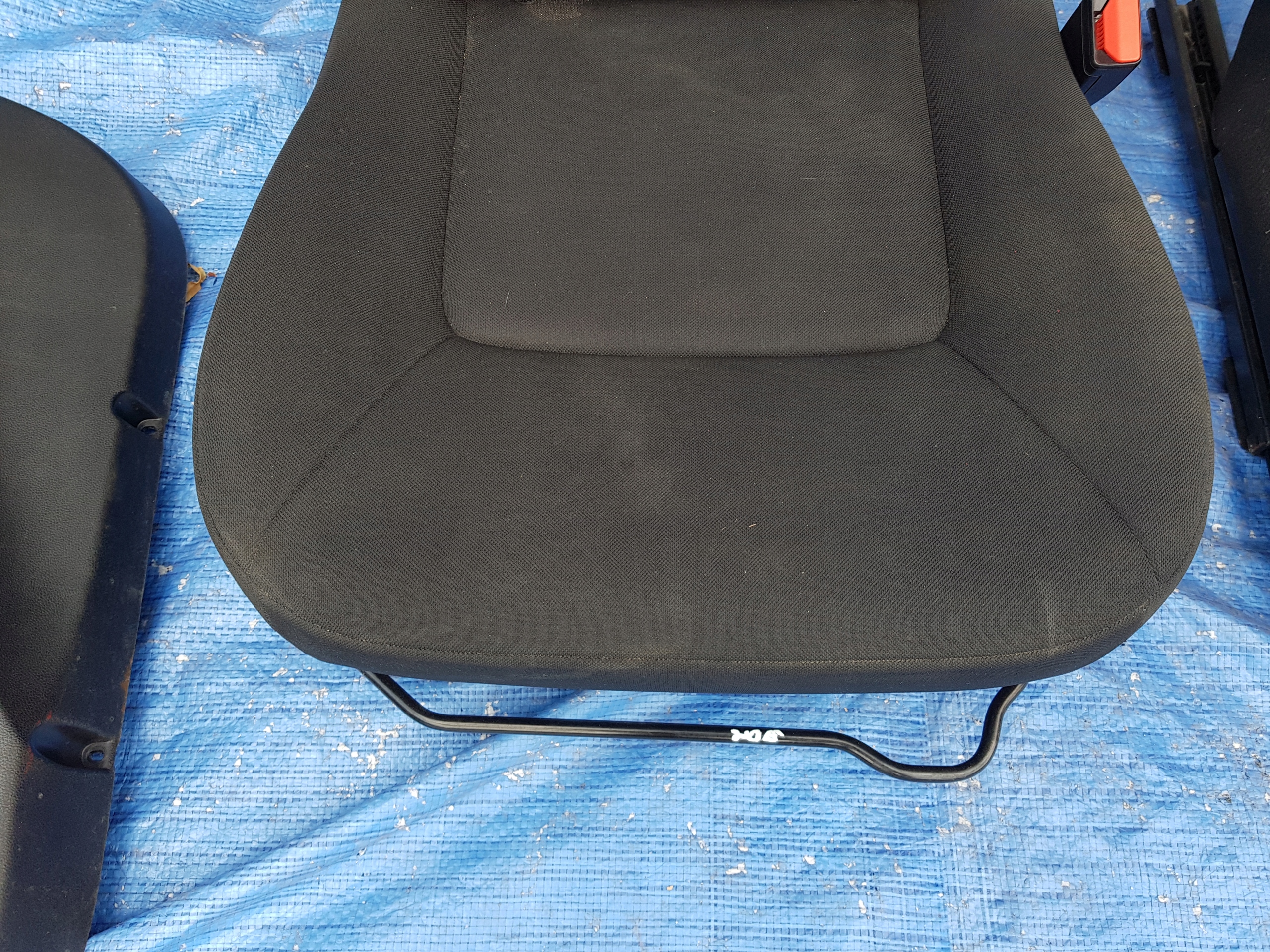 RENAULT ZOE II seats side KOMPLET upholstery inner