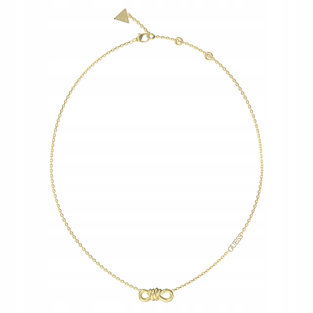 Náhrdelník Guess zlatý nekonečno zirkon 45 cm