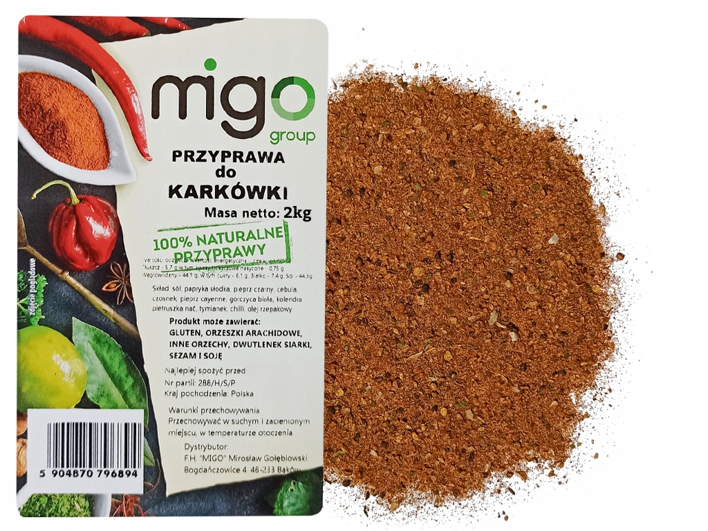 Przyprawa do KARKÓWKI - 2kg - MIGogroup