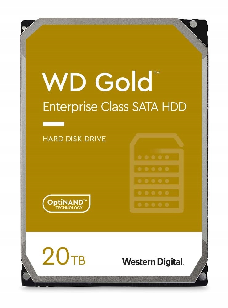 Hdd 20TB WD203KRYZ Gold 512MB Sataiii WD203KRYZ