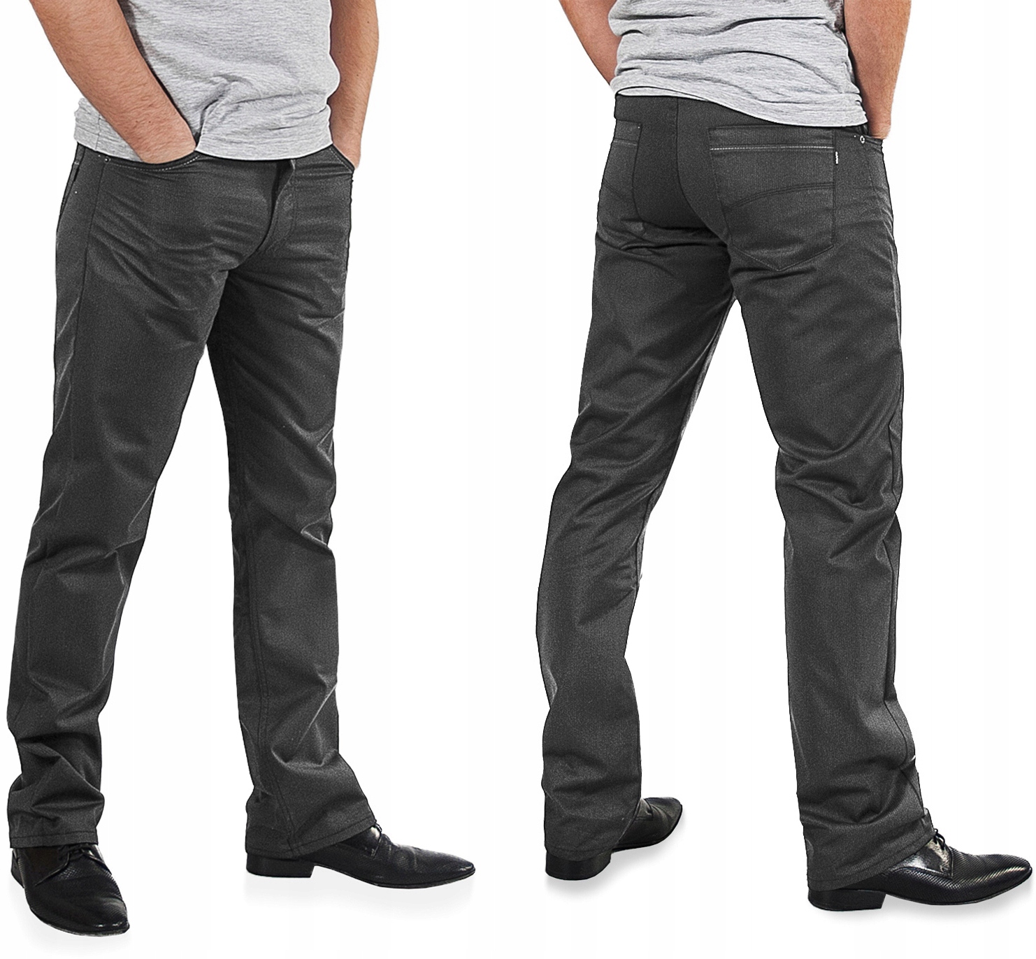 

Eleganckie Spodnie Męskie Wizytowe 610/4D 118cm/30