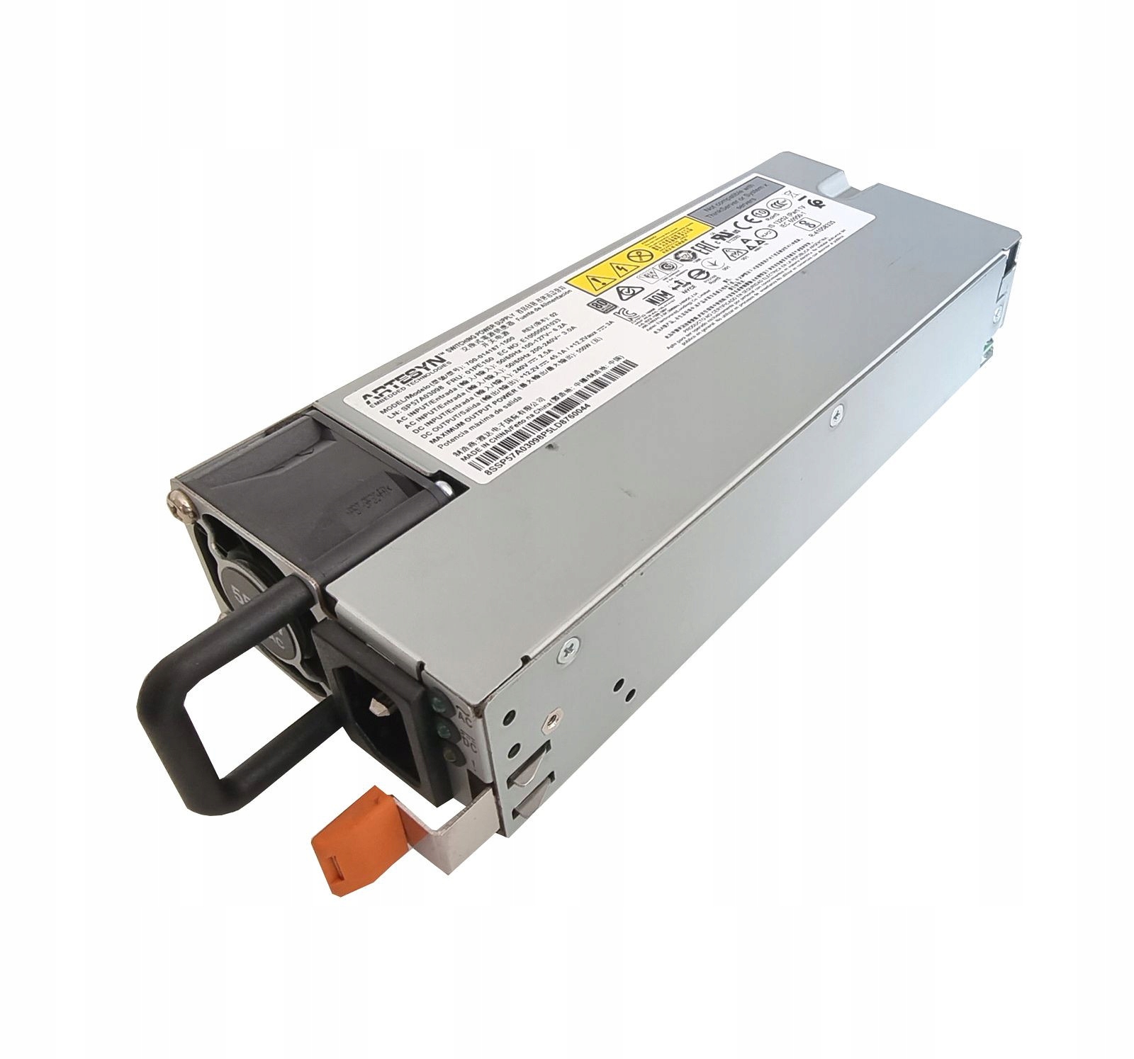 Zasilacz 550W LENOVO SR530 80 PLUS PLATINUM 01PE51