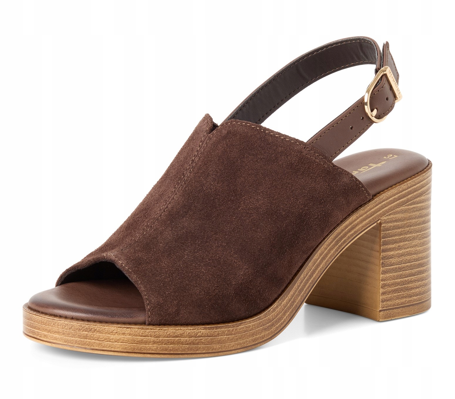 Tamaris 28304-44 Sandály Hnědé Semišové VEL.40