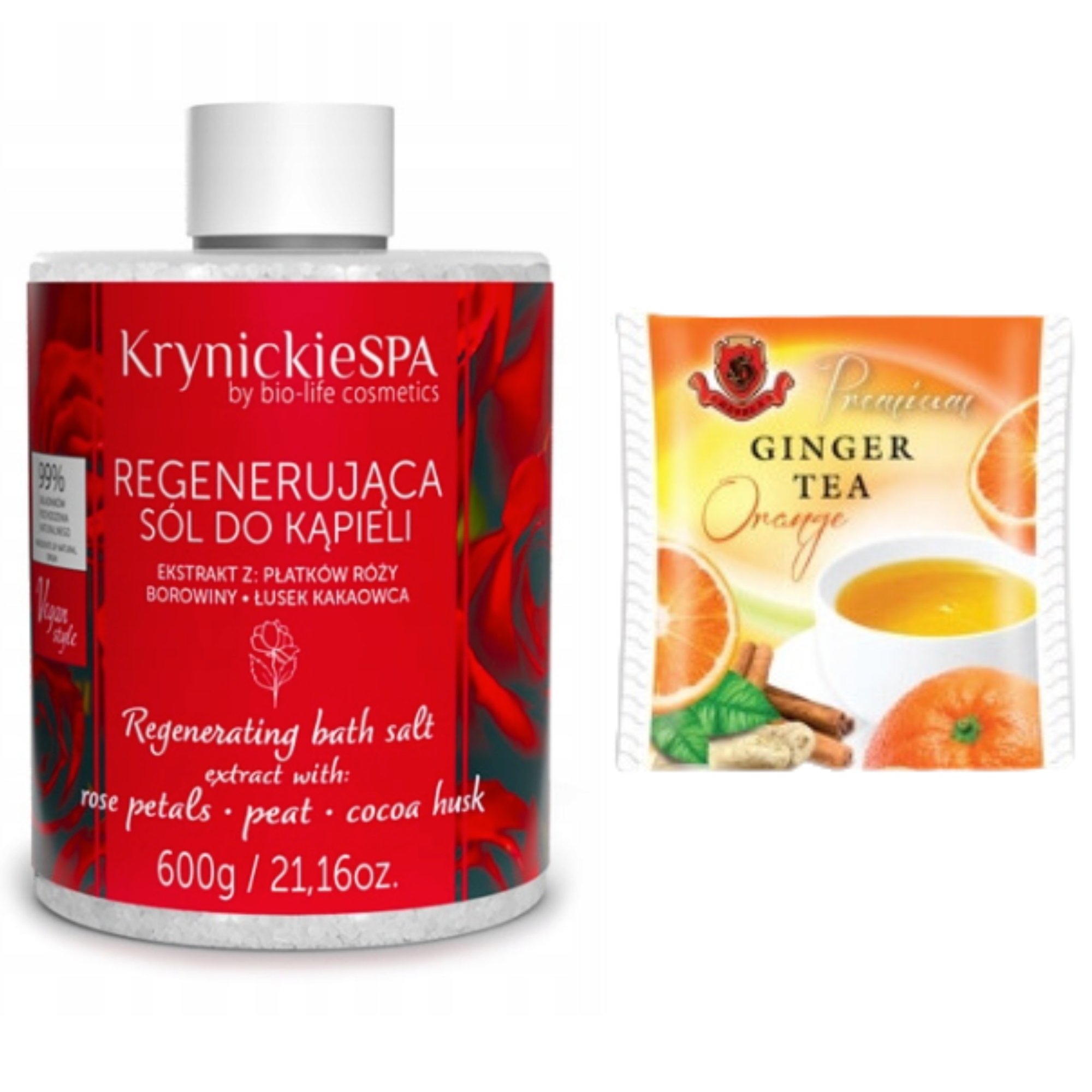 

Krynickie Spa Regenerująca sól do kąpieli 600g