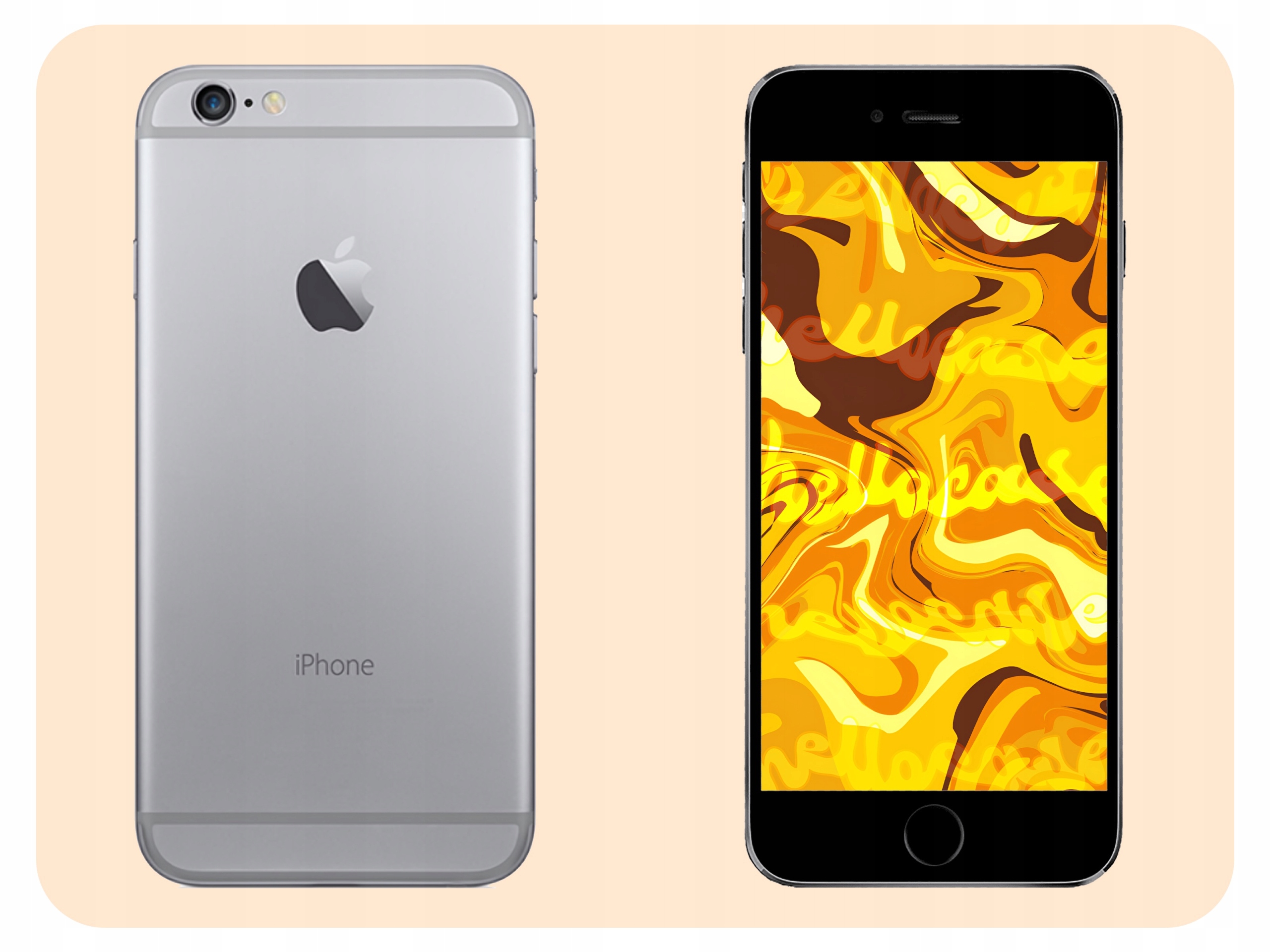 Etui do Apple iPhone 6 / 6S (Czarne, Matowe, Obudowa Slim) + SZKŁO 9H Marka Hello Case