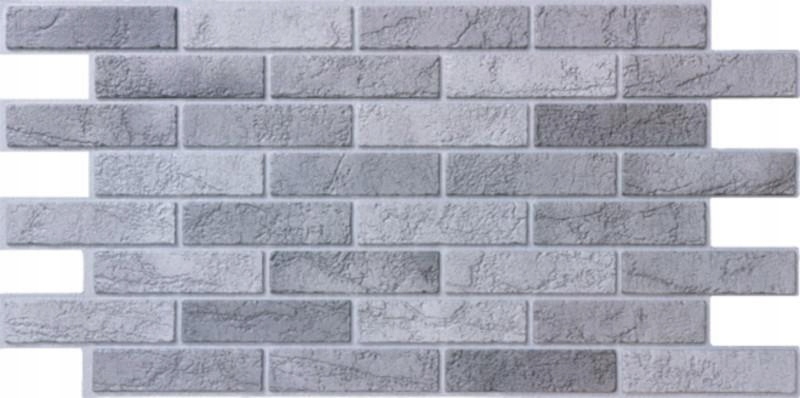 PANEL DEKORACYJNY 3D PVC 0009 (klinkier szary)