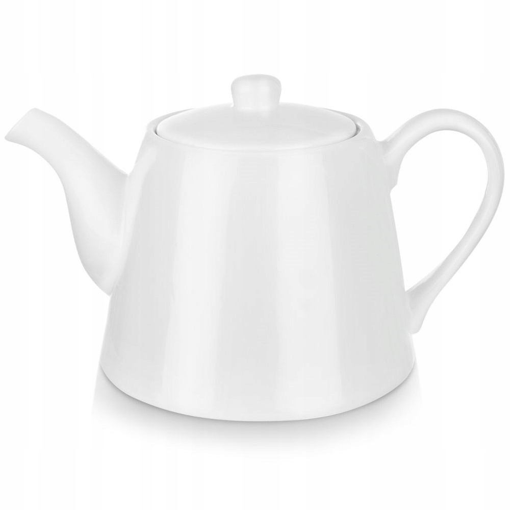 Džbán 2L 28X18,5X16,5 CM Porcelánový, Bílý Na Čaj A Kávu