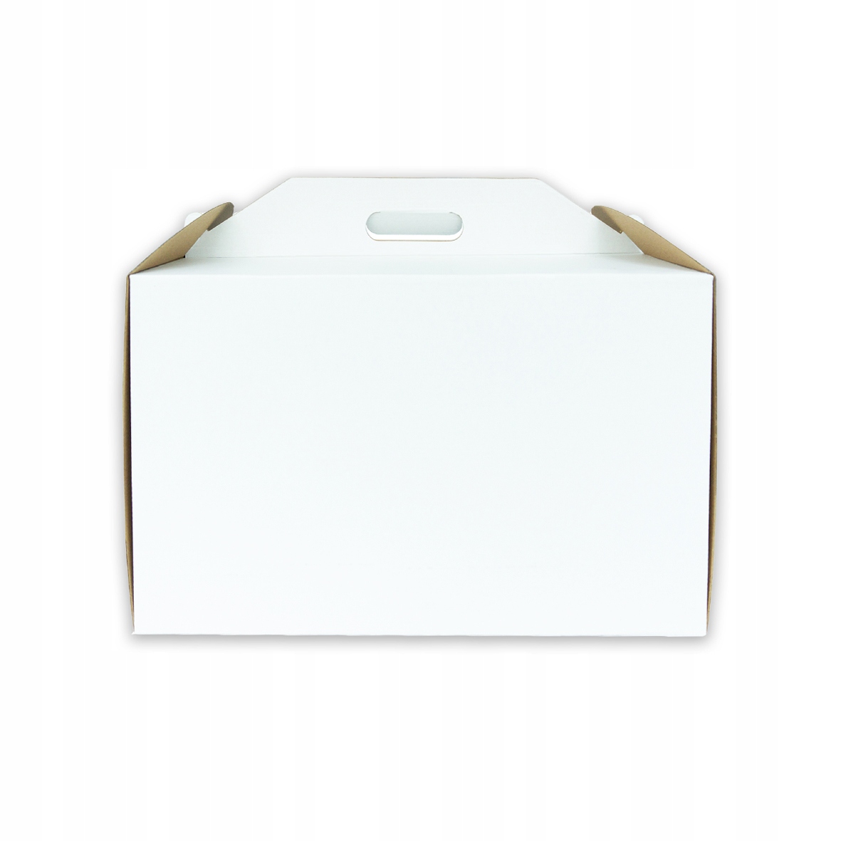 Karton na tort komunijny kwadratowy 40x40x25 cm (pakiet 10 sztuk)