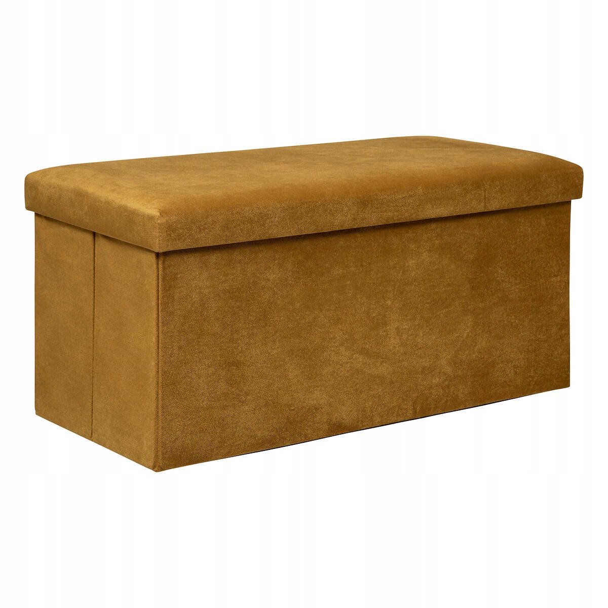Taburet S Úložným Prostorem skládací s sedákem 76 x 38 cm