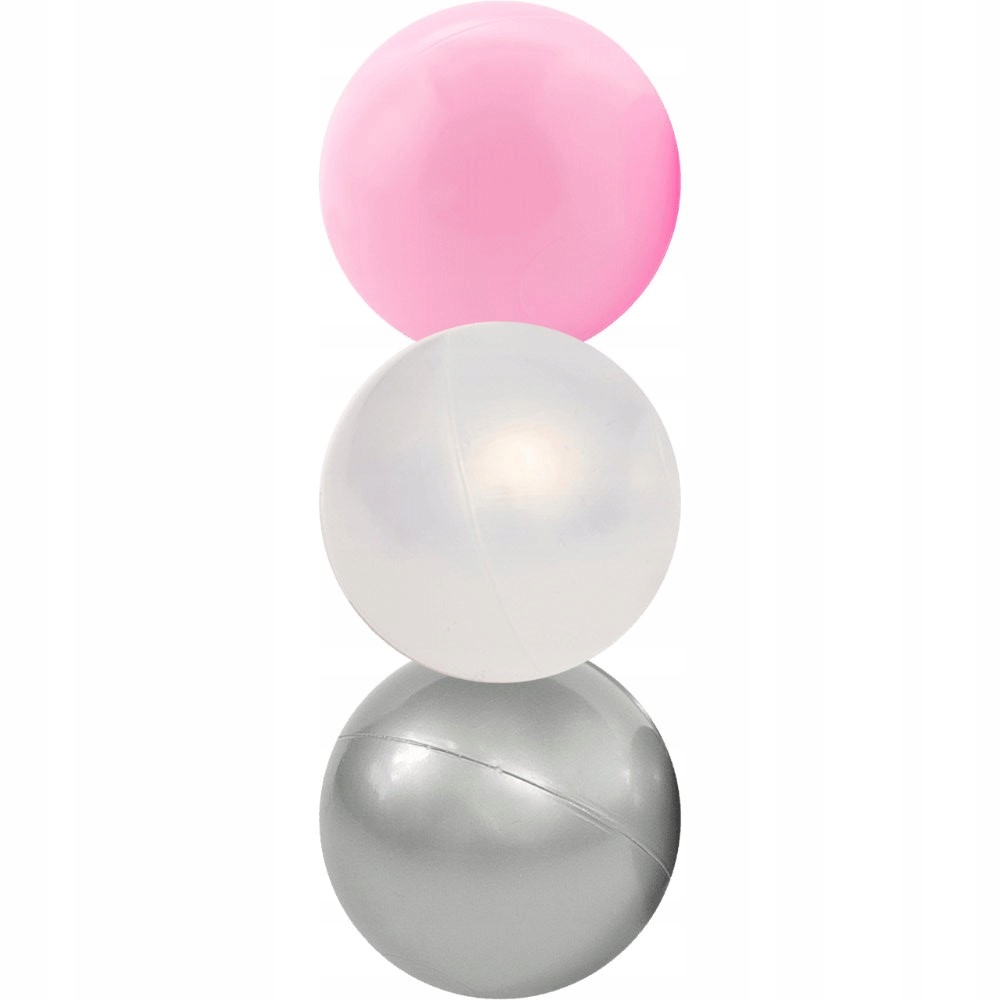Шарики Шарики Шарики 150 шт Серый Розовый Жемчуг