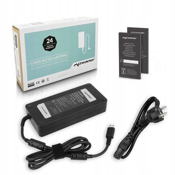 Napájecí adaptér Movano 19.5V 16.92a (usb) 330W pro Msi