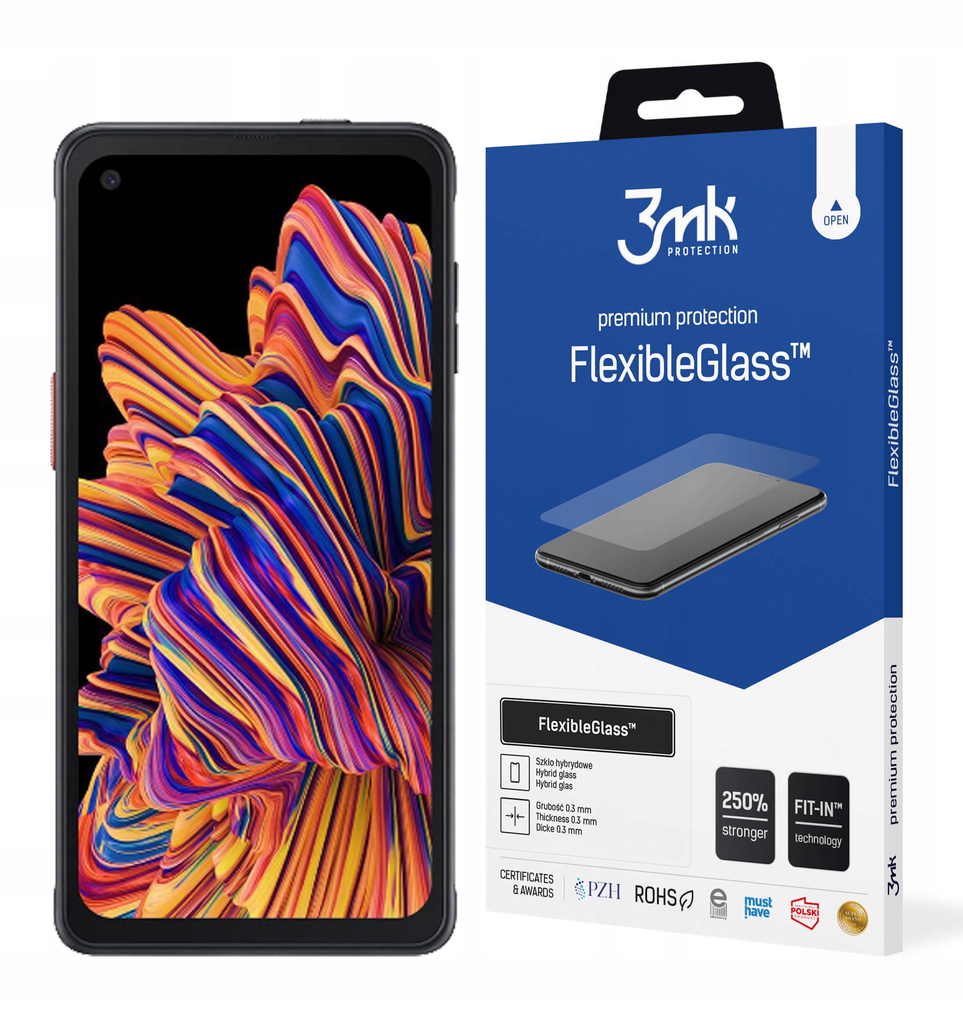 

3MK Szkło FlexibleGlass do Samsung Xcover Pro G715