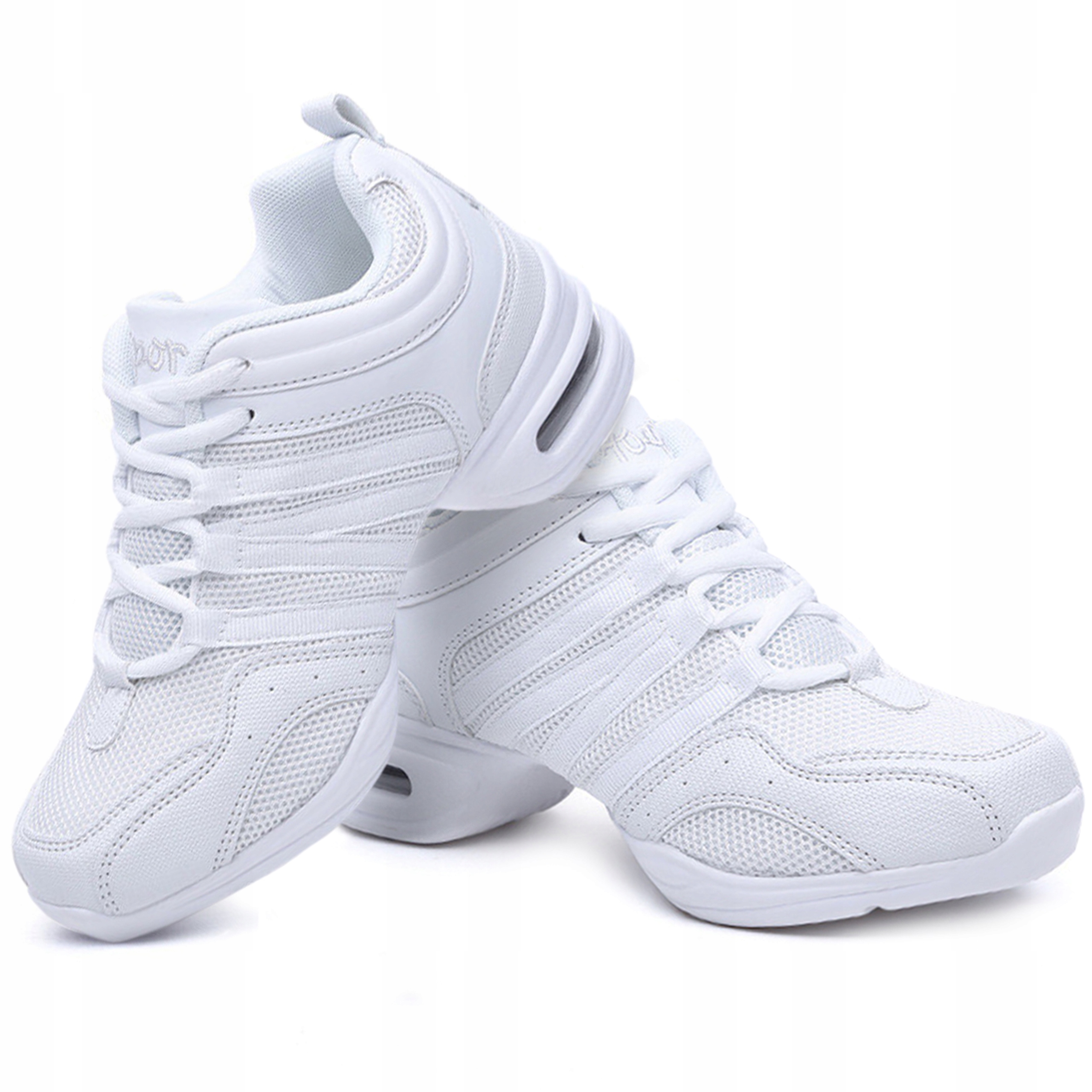 BUTY NA TANIEC NOWOCZESNY TRENINGOWE SPORTOWE BIAŁE 40 Marka Arabesque