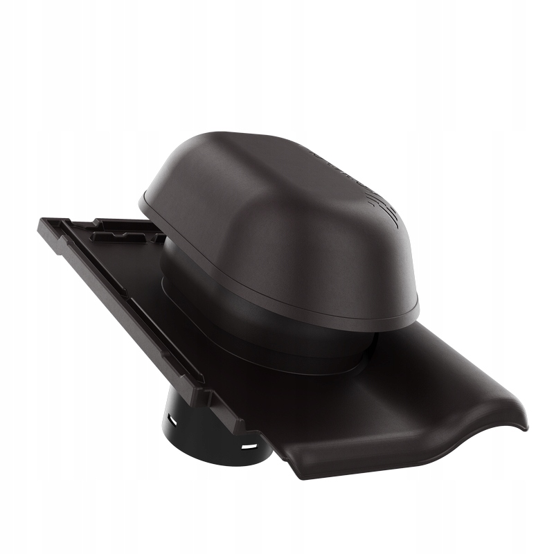 Větrací komín fi125 Alegra 9 Tmavě Hnědý Ušlechtilý