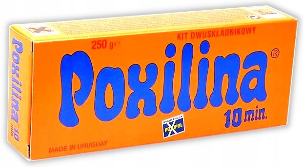

Poxilina Kit Dwuskładnikowy Klej epoksydowy 250g