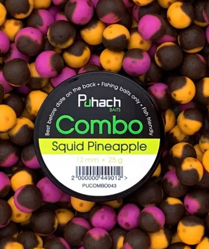 Kulki Proteinowe Balanced Puhach Baits Combo 12 MM Squid Pineapple