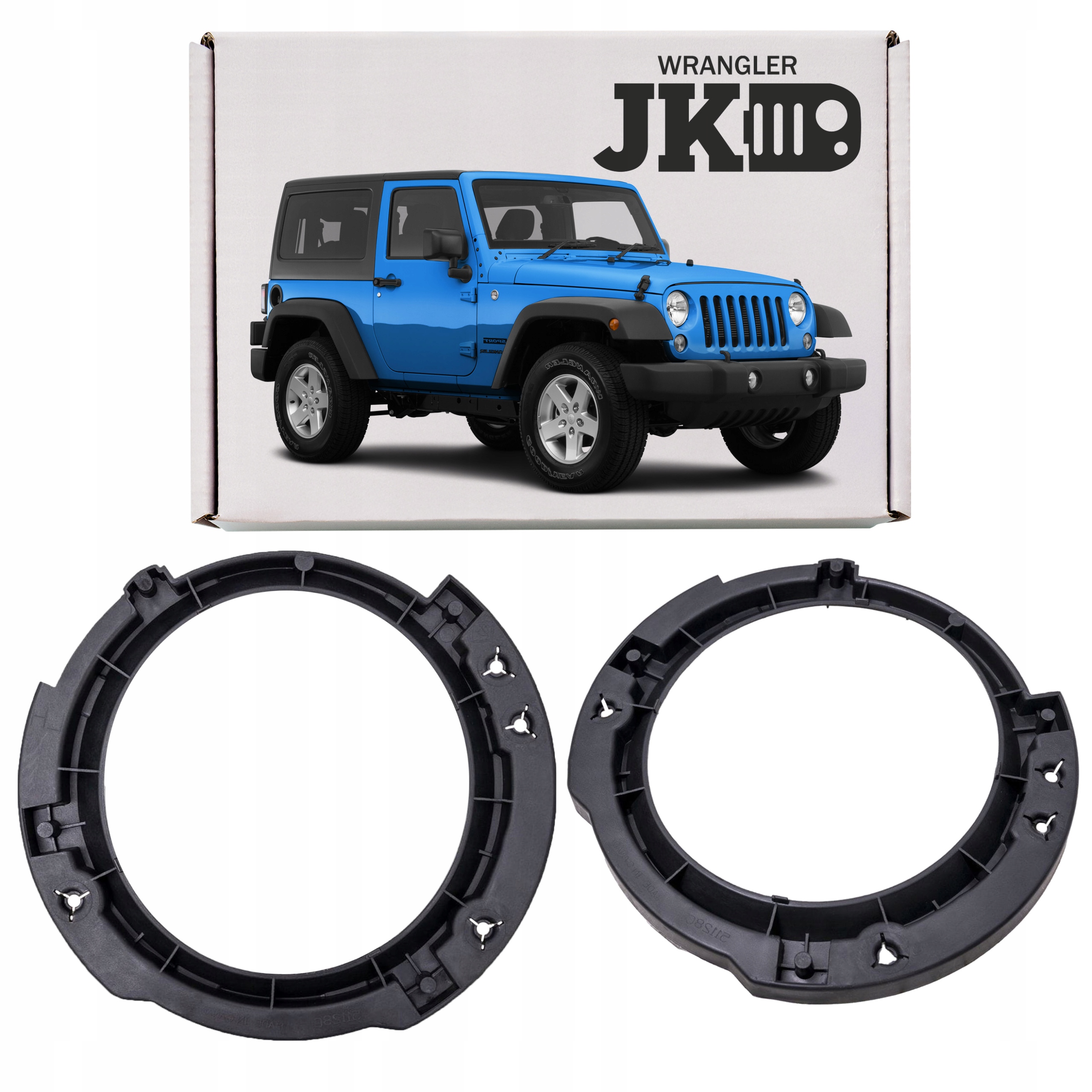 Jeep Wrangler Jk 07-18 Pravý Držák Světla K Přednímu Nárazníku 55078148AD