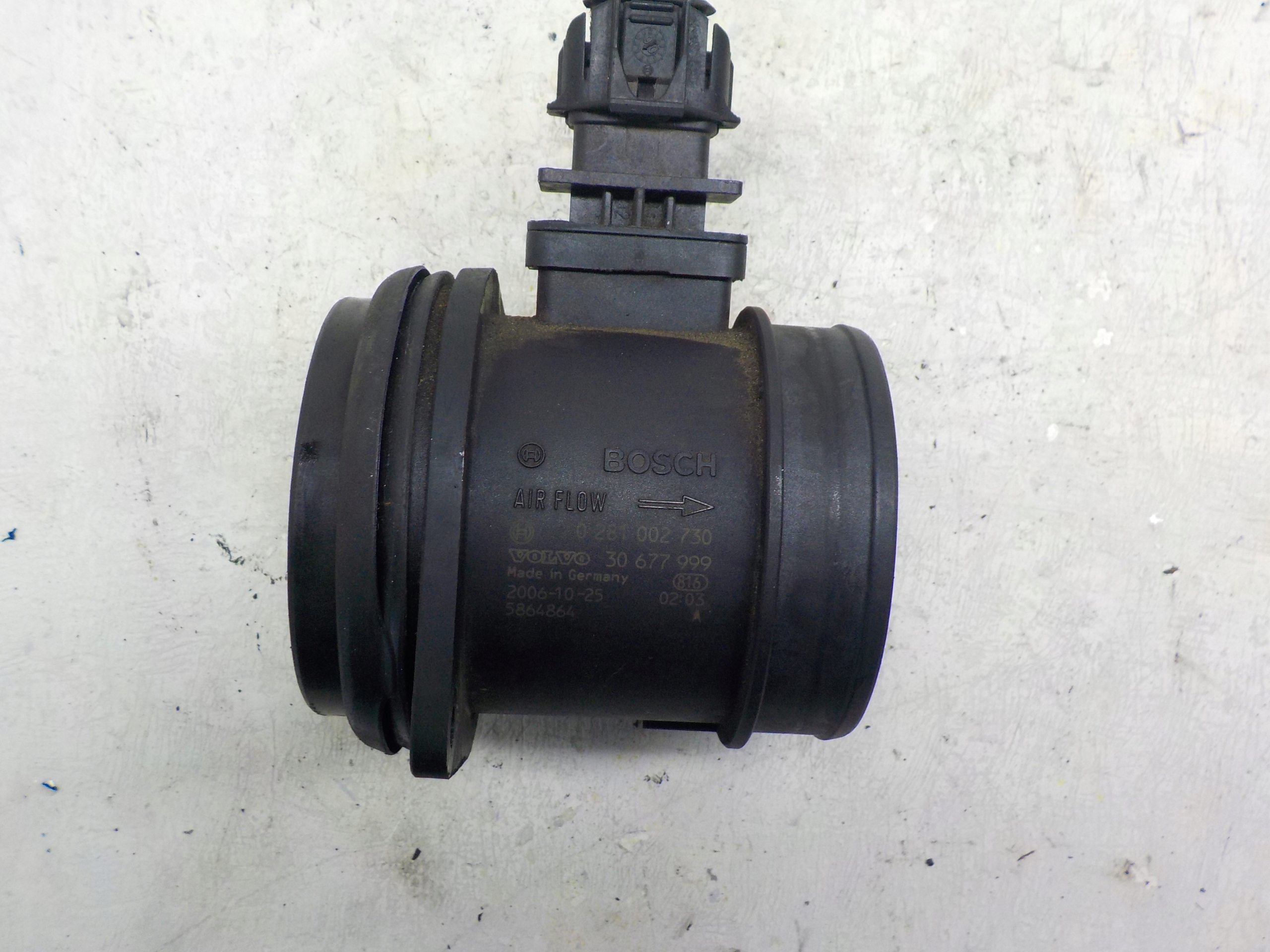 VOLVO S60 and flow meter 0281002730