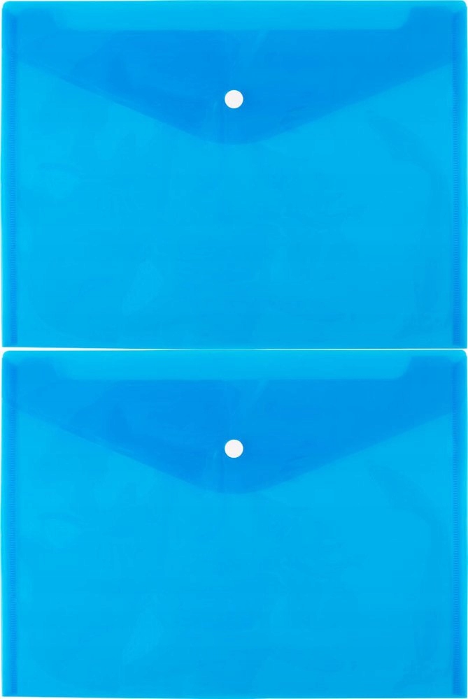 Teczka kopertowa D.Rect 5530 A4 niebieski x2