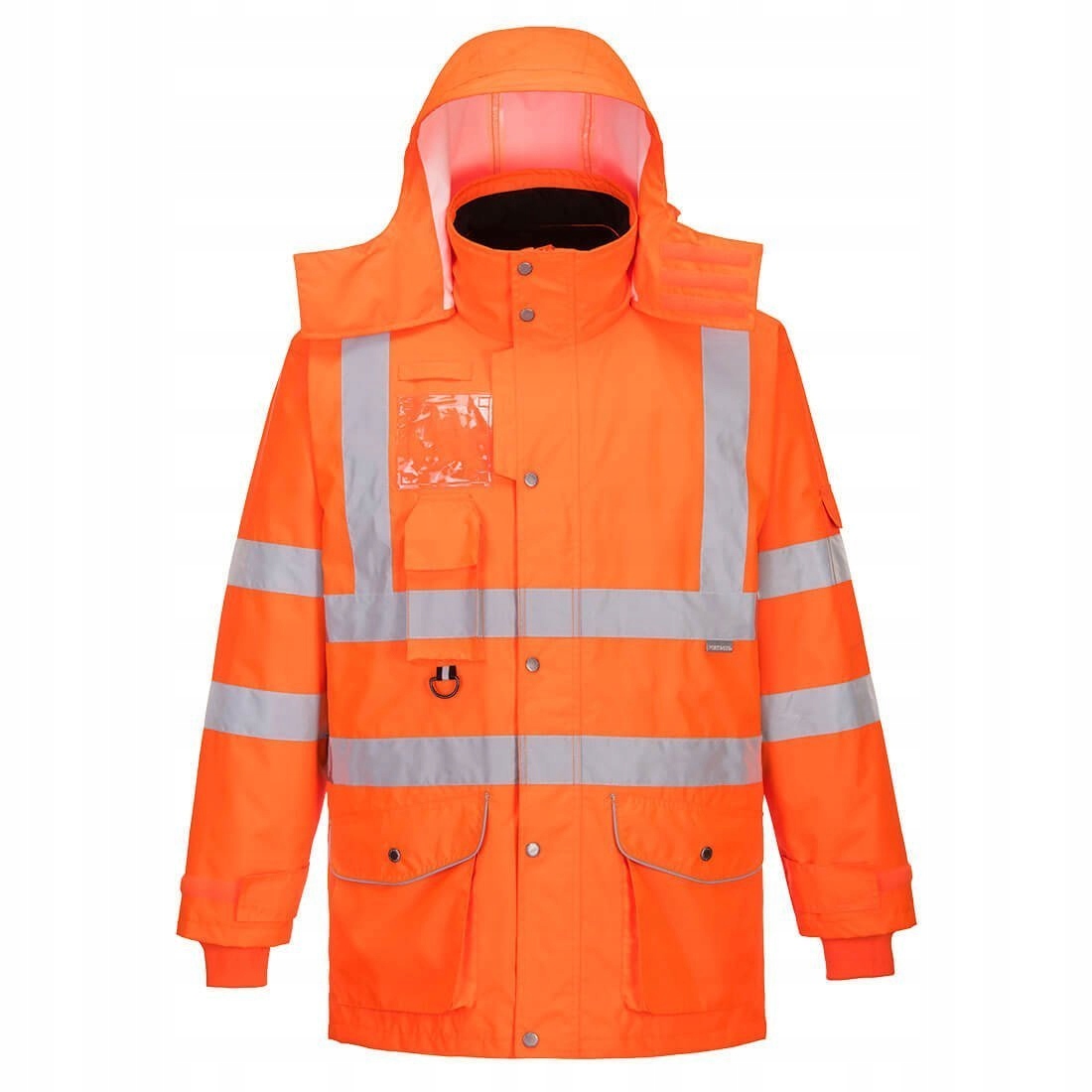 Prodyšná Hi-Vis bunda pro silniční provoz, oranžová vel. XXXL