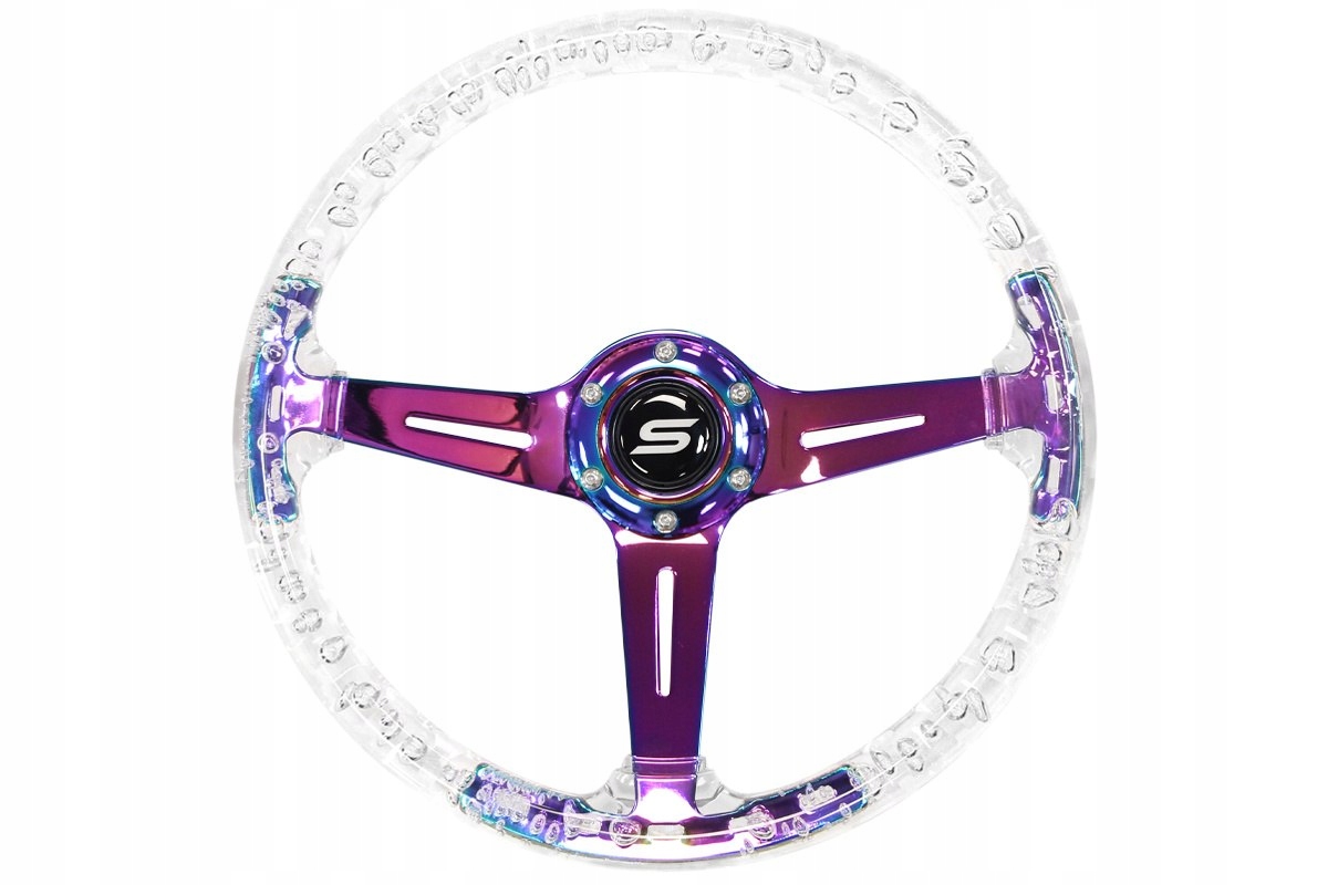 Volant Slide 350 mm ofset: 70 mm NeoChrome Acrylic Clear